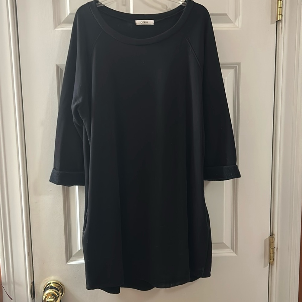 Cherish Fleece Tunic Sweatshirt